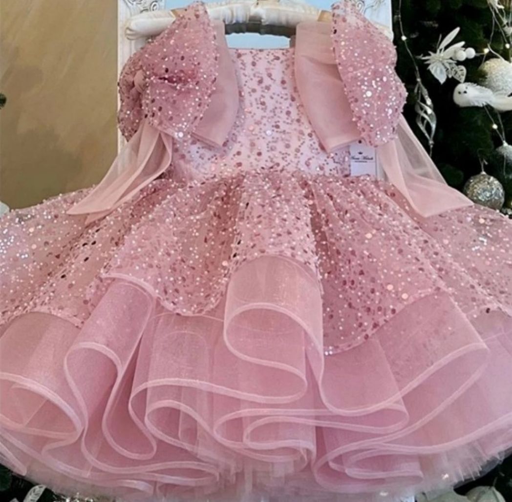 Picture of Sequin Luxury Puffy Dress