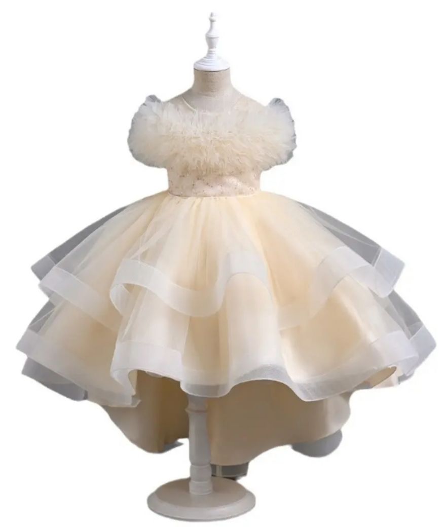Picture of Girls Summer Sleeveless/off- shoulder dress