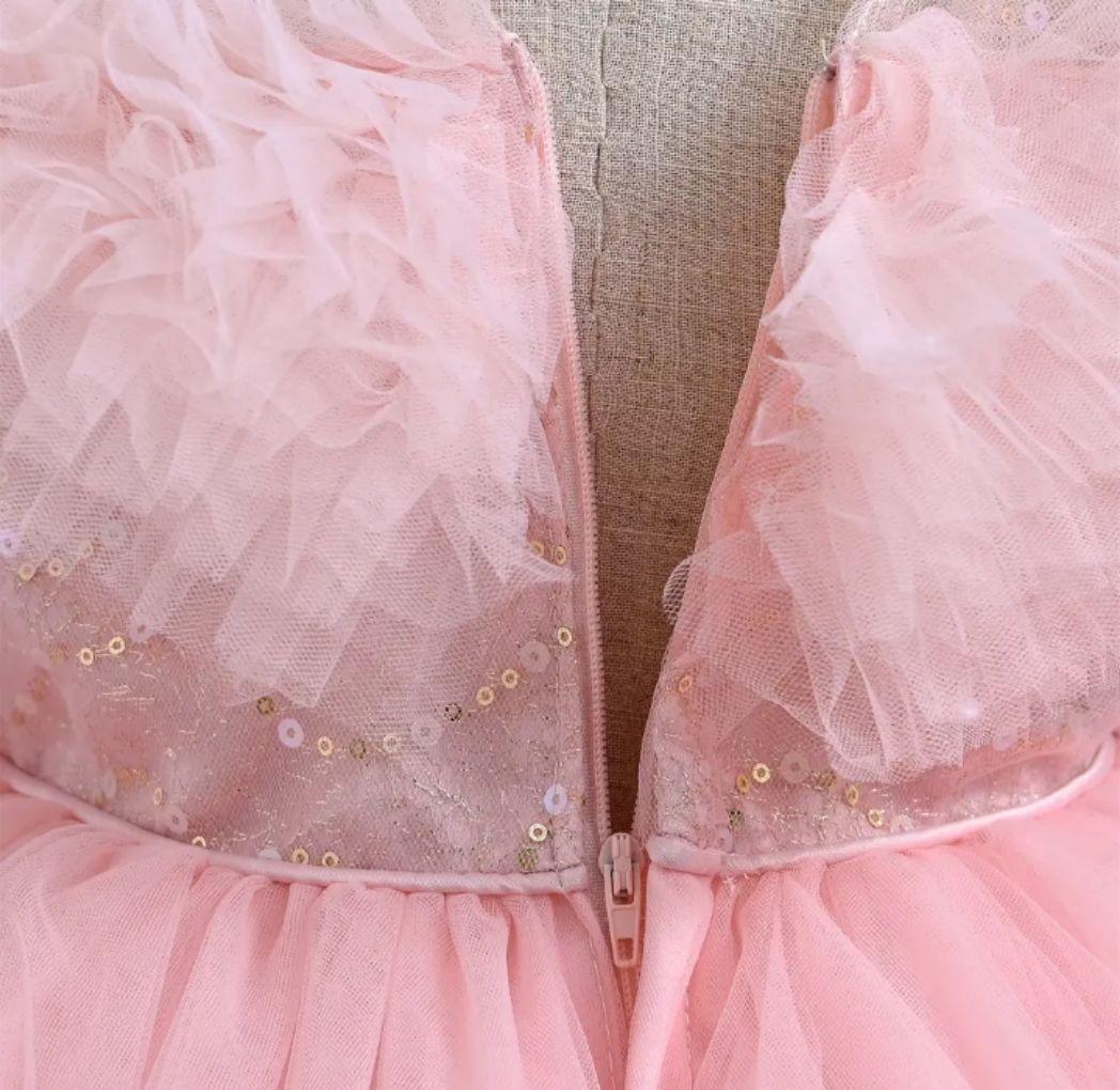 Picture of Girls Summer Sleeveless/off- shoulder dress